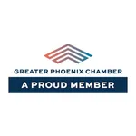 Greater Phoenix Chamber - A Proud Member badge