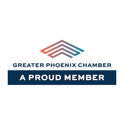 Greater Phoenix Chamber - A Proud Member badge